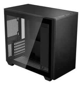 AeroCool Stormfront Mini v1 čierna / PC skriňa / Micro ATX / Mini-ITX / 2x USB-A 3.0 / 1x USB-C / Bez zdroja (ACCM-ES10003.11)