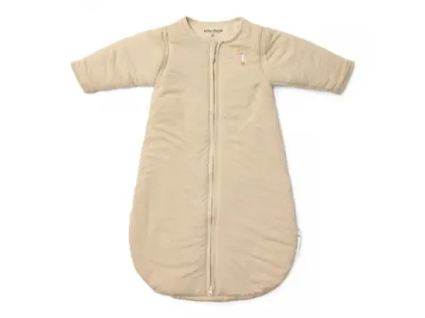 Little Dutch Spací vak s oddeliteľnými rukávmi 90 cm Husa Beige Newborn Naturals (TE11735032LD)
