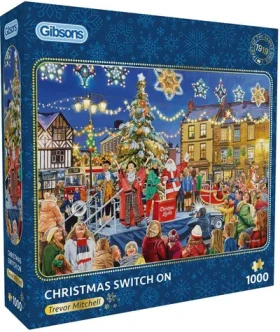 GIBSONS Puzzle Vianočné rozsvietenie