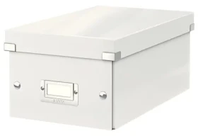 Leitz Clickamp;Store Krabica na DVD biela / 20 štandardných amp; 40 úzkych obalov (60420001)