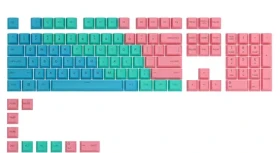 Glorious vymeniteľné klávesy GPBT US Pastel / 114 ks / US layout / Cherry MX(+) (GLO-KC-GPBT-P)