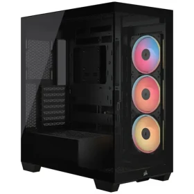 Corsair 3500X LX R RGB iCUE LINK čierna / E-ATX / 2x USB-A / 1x USB-C / 3x 120mm / bez zdroja / priehľadná bočnica (CC-9011324-WW)
