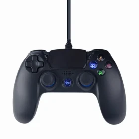 Gembird JPD-PS4U-01 Gamepad čierna / vibračný systém / PS4 / PC / USB / LED / 3M (JPD-PS4U-01)