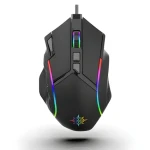 INCA IMG-351 čierna / Herná myš / optická / RGB / 12800 DPI / 12 tlačidiel / USB-A / 1,8 m (IMG-351)