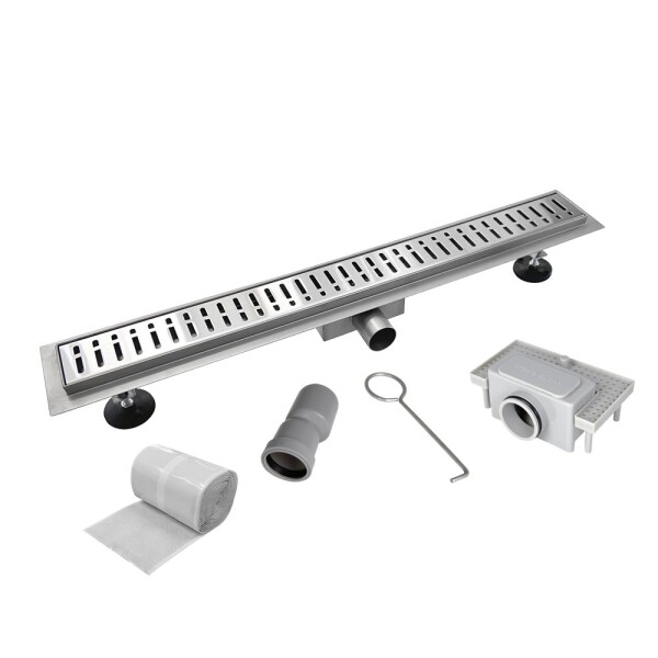 Mereo Odtokový sprchový žľab 70 cm, vr. roštu WAVE CZ111