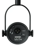 Shure MV7+ čierna / Dynamický mikrofón / XLR / USB-C / 50 - 16000 Hz (MV7+-K)