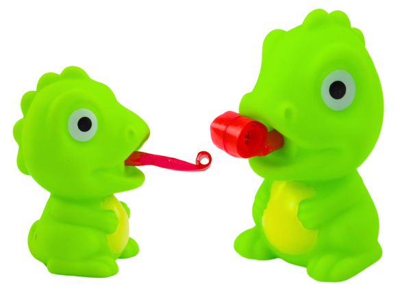 Mamido Gumový dinosaurus so zaťahovacím jazykom zelený 8 cm