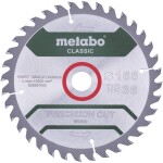 Metabo Precision cut Wood - Classic 165X20 Z42 WZ 5° 628027000 tvrdokovový pílový kotúč 165 x 20 x 1.2 mm Počet zubov (na palec): 42 1 ks; 628027000