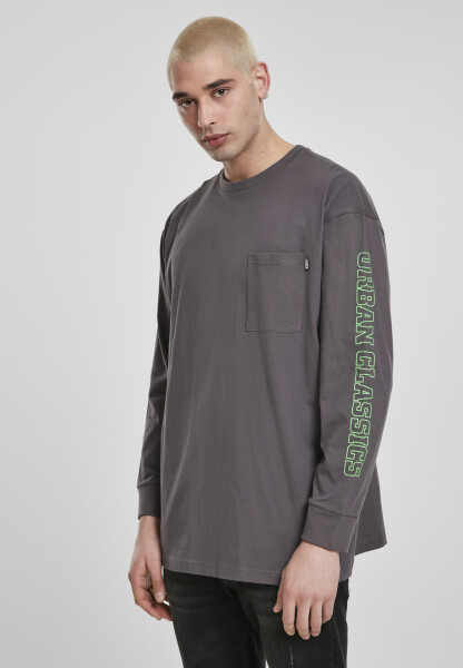 Neon Logo Boxy Pocket LS darkshadow