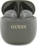 Guess Bluetooth headphones GUTWSJ14ESGE TWS + docking station taupe Printed Classic Logo