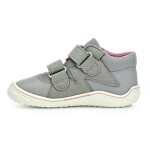 Ricosta Patti Hellgrau/Rose detské členkové barefoot tenisky 26 EUR