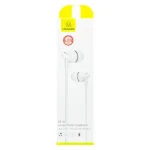 USAMS EP-39 In-Ear Stereo Headset 3.5mm biela (6958444983851)