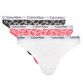 Calvin Klein 3-pack W 000QD3926E dámske spodné prádlo S