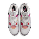 Tenisky Air Jordan 4 Retro "Comic" Off White/ Fire Pink-Anthracite EUR 46