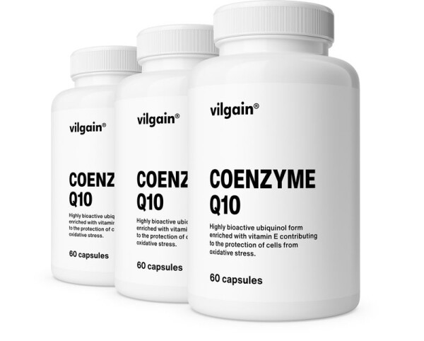 Vilgain Koenzým Q10 – 3× 60 kapsúl
