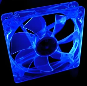 Primecooler PC-UV12025L12B modrá / Ventilátor / 120mm / 3-pin / 1800 rpm / UV (PC-UV12025L12-B)