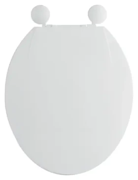 MSV WC doštička biela / Plast / Plastové pánty