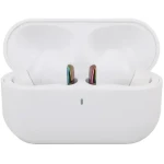 Sencor SEP SHEEN biela / Bezdrôtové slúchadlá / mikrofón / Bluetooth 5.3 / ANC / dobíjacie púzdro (8590669376889)