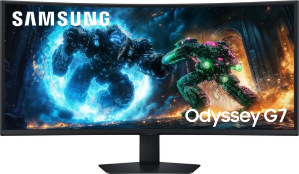 Samsung Samsung Odyssey G7 S40FG756EU - G75F Series - LED-Monitor - Gaming - gebogen - 101.6 cm (40") - 5120 x 2160 WUHD @ 180 Hz - VA - 350 cd/m2 - 3000:1 - DisplayHDR 600 - 1 ms - 2xHDMI, DisplayPort - Schwarz