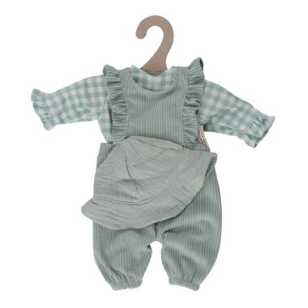 Little Dutch Oblečenie na bábiku Baby Green Check