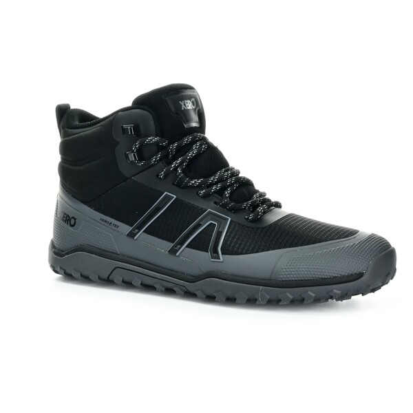 Xero Shoes Scrambler Trail Mid WP Black/Asphalt dámske celoročné barefoot topánky 41 EUR