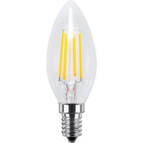 SEGULA LED sviečka 3,2W číra / LED žiarovka / E14 / 270 lm / 2700 K / stmievateľná (55313)