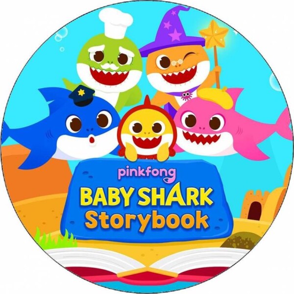 Jedlý papier „Baby Shark“ 19,5 cm - Pictu Hap