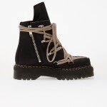 Tenisky Rick Owens x Dr. Martens Leather Boots - 1460 Quad Sole Megalace® Boot Black EUR 41