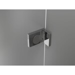 MEXEN/S - Lunar Duo sprchový kút dvere krídlové pravá 95 x 75, transparent, chróm - 834-095P-075L-01-00 834-095P-080L-01-00