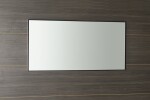 SAPHO - AROWANA zrkadlo v ráme, 100x50cm, čierna mat AWB1050