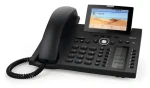 Snom D385 čierna / IP telefón / 4.3 "TFT displej / Bluetooth / PoE / Gigabit LAN (4340)