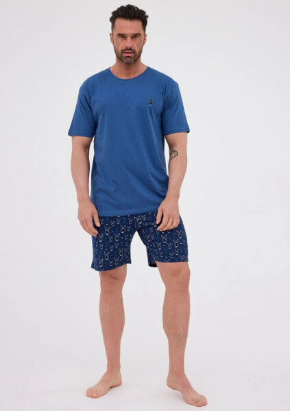 Pánske pyžamo Cornette 326/254 XXL Modrá