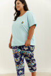 3366 DÁMSKE PYŽAMO KRISTEN 2XL-3XL TURECKO 3xl