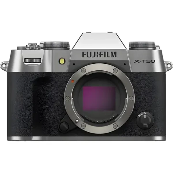 Fujifilm X-T50 strieborná / Digitálny fotoaparát / telo bez objektívu / X-Trans CMOS 5 HR / dotykový LCD 3" / Wi-Fi (16828284)