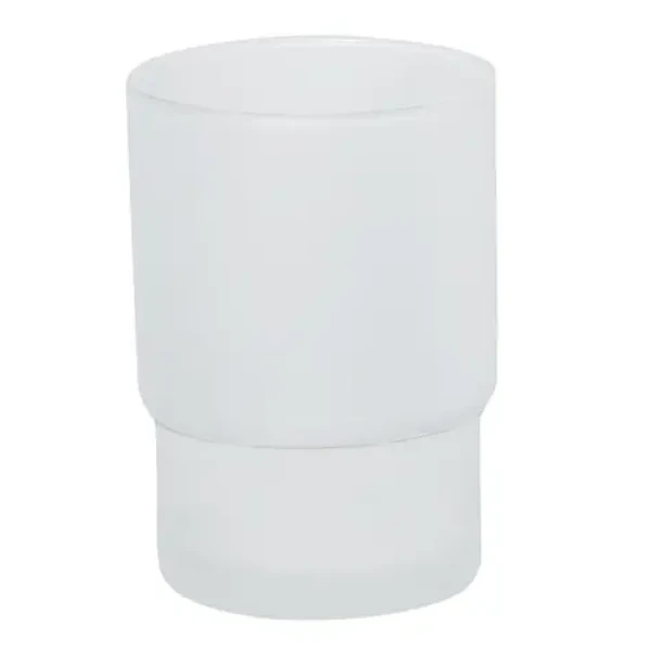 Spirella náhradný pohár pre držiak CAMPAGNE biela / sklo (7610583130198)