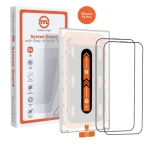 Mobile Origin Orange Screen Guard ochranné sklo pre Apple iPhone 15 Pro s aplikátorom / 2 ks (SGA-F-i15Pro-2pk)