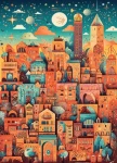 ALIPSON Puzzle Úžasné mesto