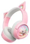 ONIKUMA B5 ružová / Herné slúchadlá / Bluetooth 5.3 / RGB / USB-C (B5 Pink)