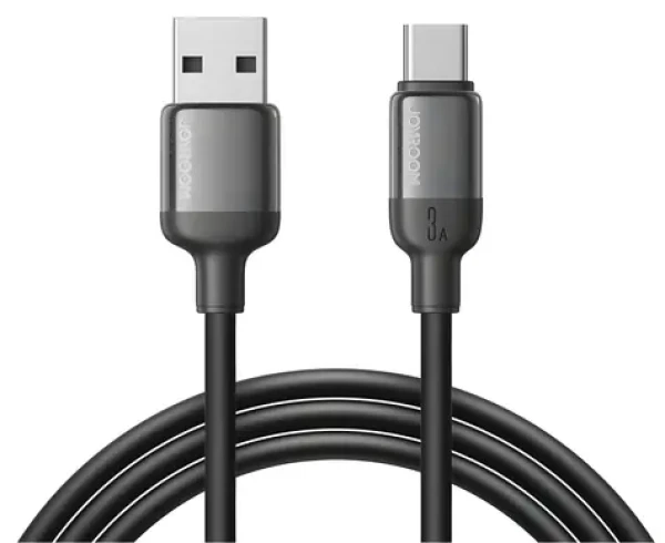 Joyroom S-A62 Lively Series USB-A (M) - USB-C (M) čierna / Nabíjací kábel / 3 A / 1,2 m