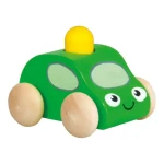 Pískacie auto s majákom 1ks zelená