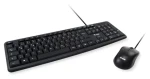 Equip klávesnica a myš s káblom čierna / Set klávesnice a myši / PT layout / USB / 105 kláves / 1000 DPI (245202)