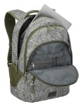 Batoh na notebook Travelite Basics Backpack Print Grey