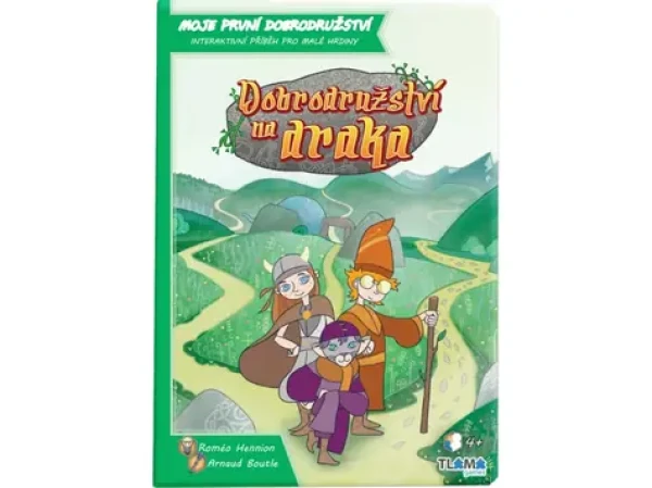 TLAMA games Moje prvé dobrodružstvo: Dobrodružstvo na draka (interaktívna príbehová kniha)