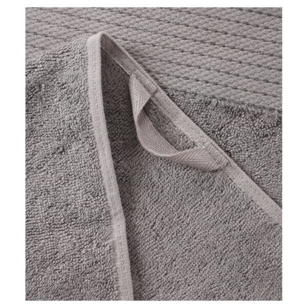 Unisex bambusový uterák (sivý) 50 x 100 cm