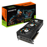 GIGABYTE GeForce RTX 4070 GAMING OC 12G / 2565 MHz / 12GB GDDR6X / 192bit / 1x HDMI + 3x DP / 200W (8+8) (GV-N4070GAMING OC-12GD)