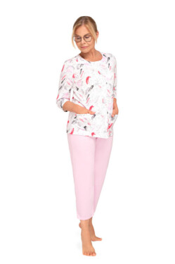 201 DÁMSKE PYŽAMO MARIA Růžová M