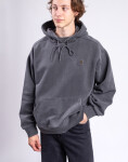 Carhartt WIP Hooded Vista Sweat Black garment dyed L
