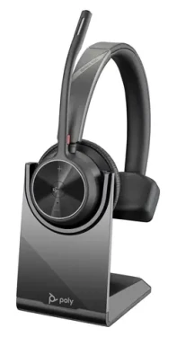 Poly Voyager 4310-M čierna / Slúchadlá / Bluetooth / USB-C dongle BT700 / Nabíjací stojan / Microsoft Teams (77Y97AA)