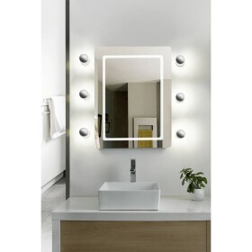 LightMe Aqua LM85640 LED nástenné svetlo GU10 4.9 W LED chróm; LM85640