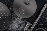 REA - Podomietková sprchová sada Lungo Grip Gun Grey + BOX REA-P8958
